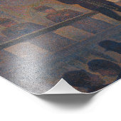 Georges Seurat - Circus Sideshow Fotodruck (Ecke)