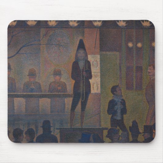 Georges Seurat - Circus Sideshow Mousepad (Vorne)