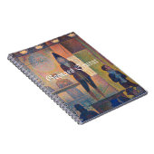 Georges Seurat Circus Sideshow Notizblock (Rechte Seite)