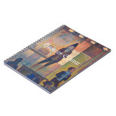 Georges Seurat Circus Sideshow Notizblock (Linke Seite)