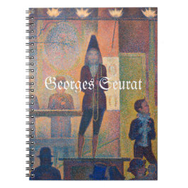 Georges Seurat Circus Sideshow Notizblock