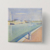 Georges Seurat - Der Kanal der Gravelines Button (Vorderseite)