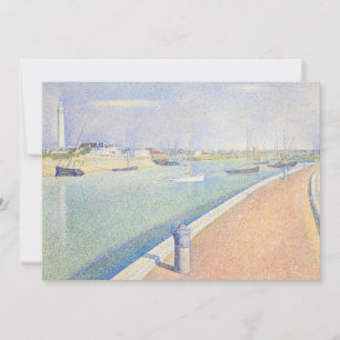 Georges Seurat - Der Kanal der Gravelines Einladung