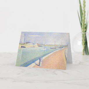 Georges Seurat - Der Kanal der Gravelines Karte