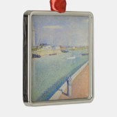 Georges Seurat - Der Kanal der Gravelines Ornament Aus Metall (Rechts)