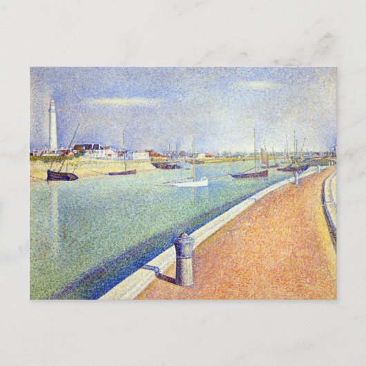 Georges Seurat Der Kanal der Gravelines, Petit Fo Postkarte (Vorderseite)
