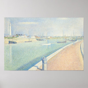 Georges Seurat - Der Kanal der Gravelines Poster