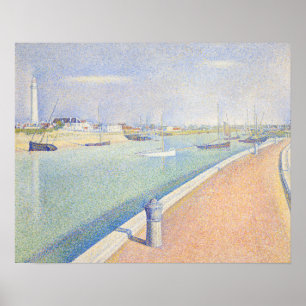 Georges Seurat - Der Kanal der Gravelines Poster