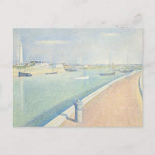 Georges Seurat - Der Kanal der Gravelines Postkarte