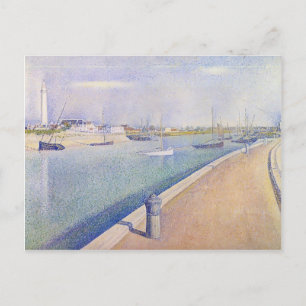Georges Seurat - Der Kanal der Gravelines Postkarte
