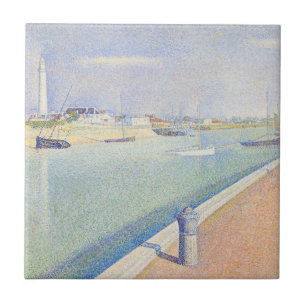 Georges Seurat - Der Kanal von Gravelines Fliese