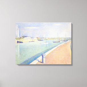 Georges Seurat - Der Kanal von Gravelines Leinwanddruck