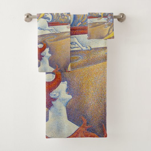 Georges Seurat - Der Zirkus Badhandtuch Set (Insitu)