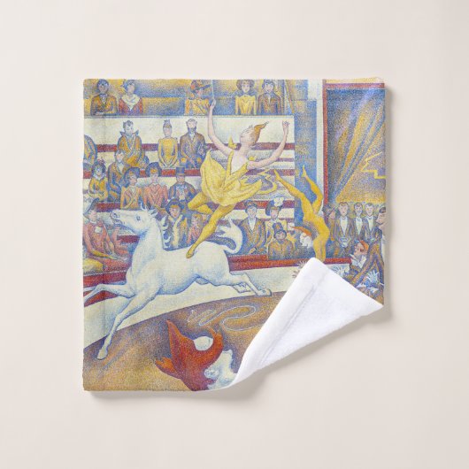 Georges Seurat - Der Zirkus Badhandtuch Set (Waschlappen)