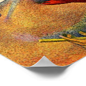 Georges Seurat - Der Zirkus - Circus Poster (Ecke)