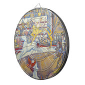 Georges Seurat - Der Zirkus Dartscheibe (Vorderseite rechts)