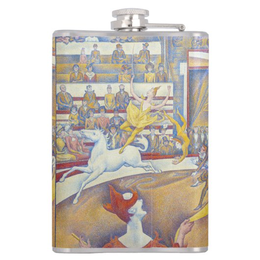 Georges Seurat - Der Zirkus Flachmann (Rückseite)