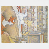 Georges Seurat - Der Zirkus Fleecedecke (Vorderseite (Horizontal))