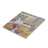 Georges Seurat - Der Zirkus Fliese (Seite)
