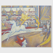 Georges Seurat - Der Zirkus Geschenkpapier (Flach)