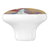 Georges Seurat - Der Zirkus Keramikknauf (Seitenansicht)