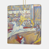 Georges Seurat - Der Zirkus Keramikornament (Links)