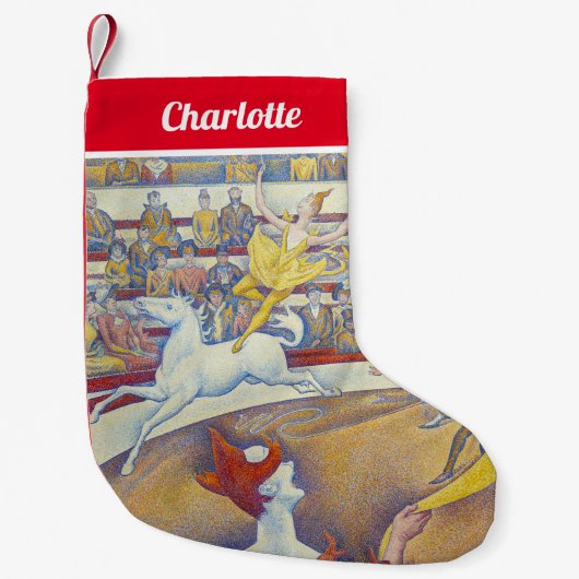 Georges Seurat - Der Zirkus Kleiner Weihnachtsstrumpf (Vorderseite)