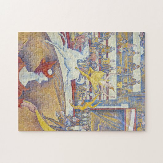 Georges Seurat - Der Zirkus Puzzle (Horizontal)