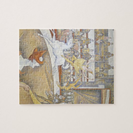 Georges Seurat - Der Zirkus Puzzle (Horizontal)