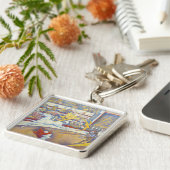 Georges Seurat - Der Zirkus Schlüsselanhänger (Seite)