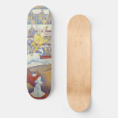Georges Seurat - Der Zirkus Skateboard (Vorderseite)