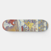 Georges Seurat - Der Zirkus Skateboard (Horizontal)