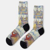 Georges Seurat - Der Zirkus Socken (Linkes Detail)
