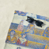 Georges Seurat - Der Zirkus Strandtuch (Beispiel)