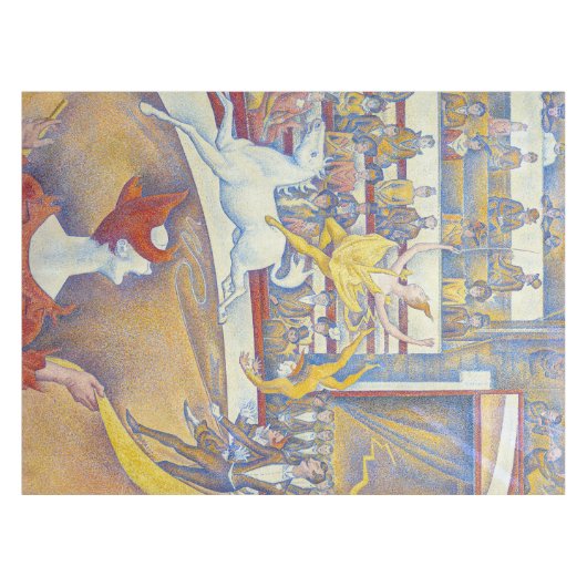Georges Seurat - Der Zirkus Tischdecke (Vorderseite (Horizontal))