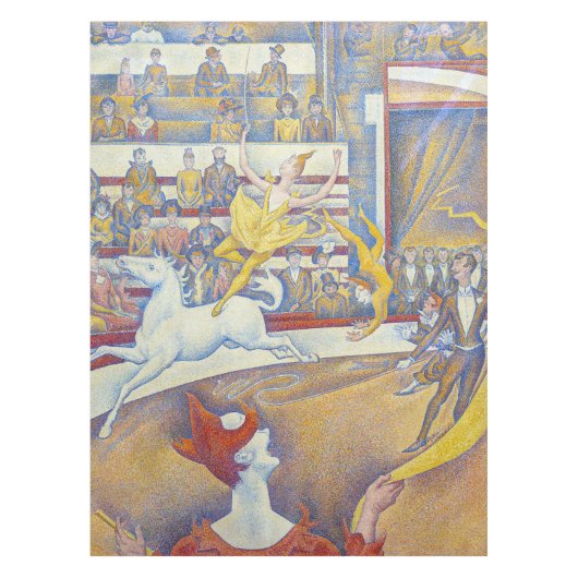 Georges Seurat - Der Zirkus Tischdecke (Vorderseite)