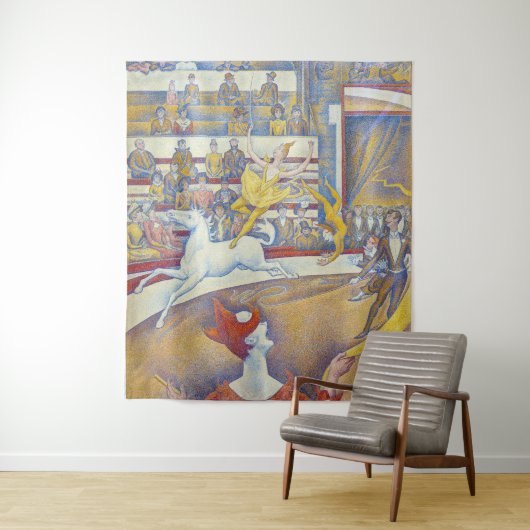 Georges Seurat - Der Zirkus Wandteppich (Beispiel)