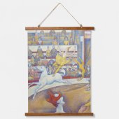 Georges Seurat - Der Zirkus Wandteppich Mit Holzrahmen (Vorderseite)