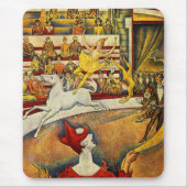 Georges Seurat - Der Zirkus - Zirkus Mousepad (Vorne)