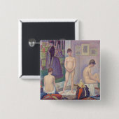 Georges Seurat - Die Modelle Button (Vorne & Hinten)