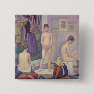 Georges Seurat - Die Modelle Button