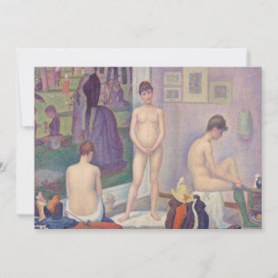 Georges Seurat - Die Modelle Einladung