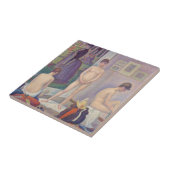 Georges Seurat - Die Modelle Fliese (Seite)