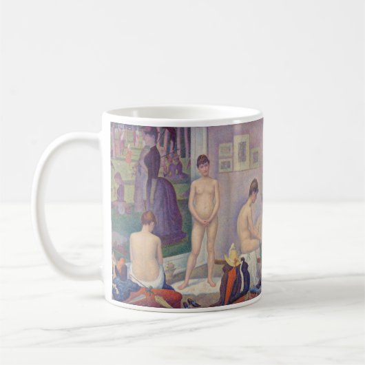 Georges Seurat - Die Modelle Kaffeetasse (Links)