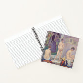 Georges Seurat - Die Modelle Notizblock (Innenseite)
