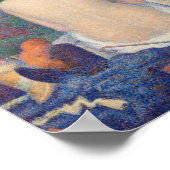 Georges Seurat - Die Modelle Poster (Ecke)