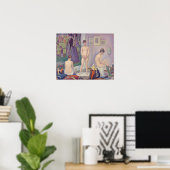 Georges Seurat - Die Modelle Poster (Heimbüro)