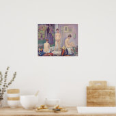 Georges Seurat - Die Modelle Poster (Küche)