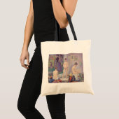 Georges Seurat - Die Modelle Tragetasche (Vorderseite (Produkt))