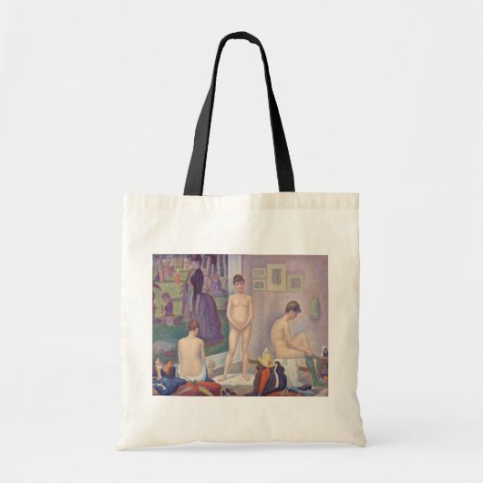 Georges Seurat - Die Modelle Tragetasche (Vorne)